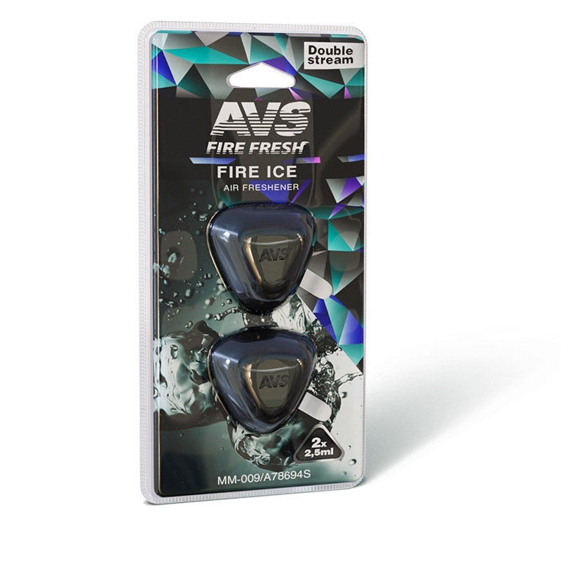 Ароматизатор AVS Double Stream Fire Ice/Огненный лёд (мини мембрана)  #1