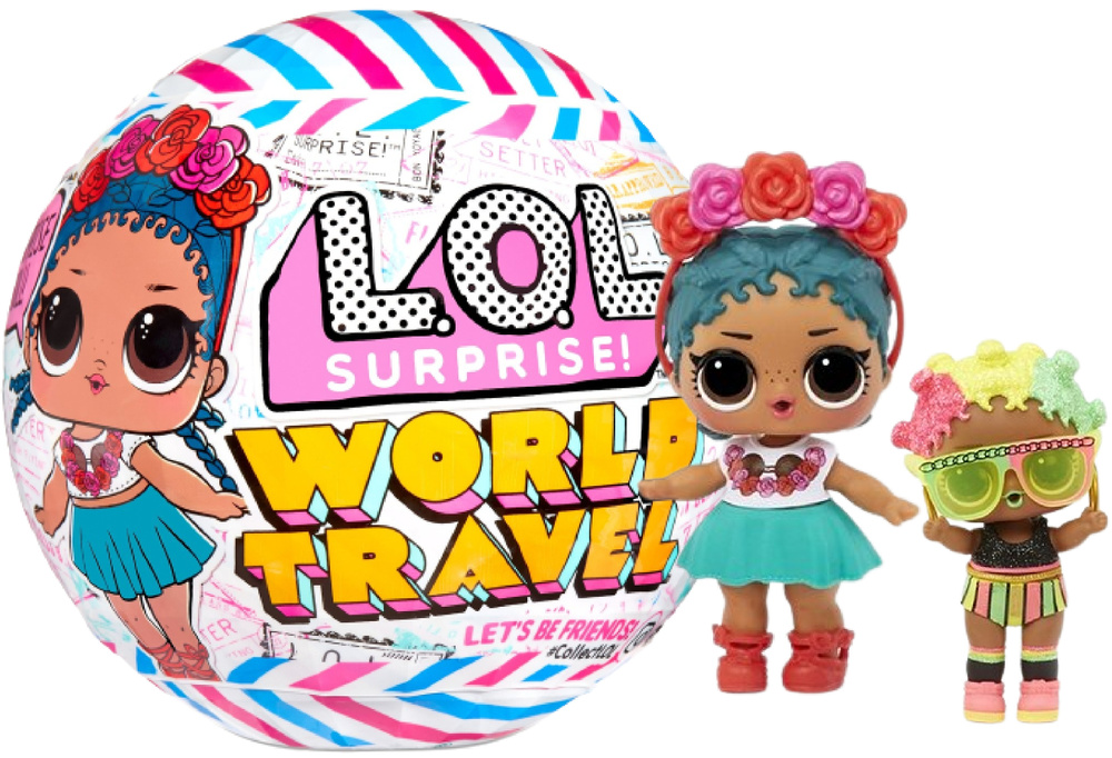 Кукла L.O.L. Surprise! Travel Tots, LOL Surprise World travel, лол кукла-сюрприз #1