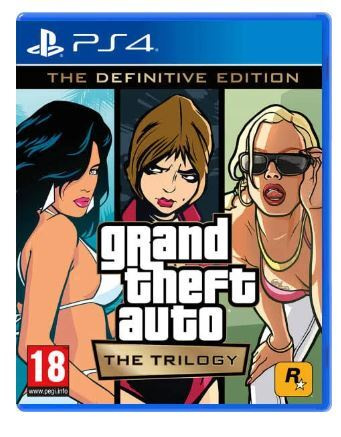 Игра Grand Theft Auto: The Trilogy. The Definitive Edition (PlayStation 4, Русские субтитры)  #1