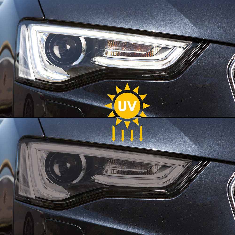 Полиуретановая фотохромная пленка для фар PHOTOHROMIC PPF - купить с ...