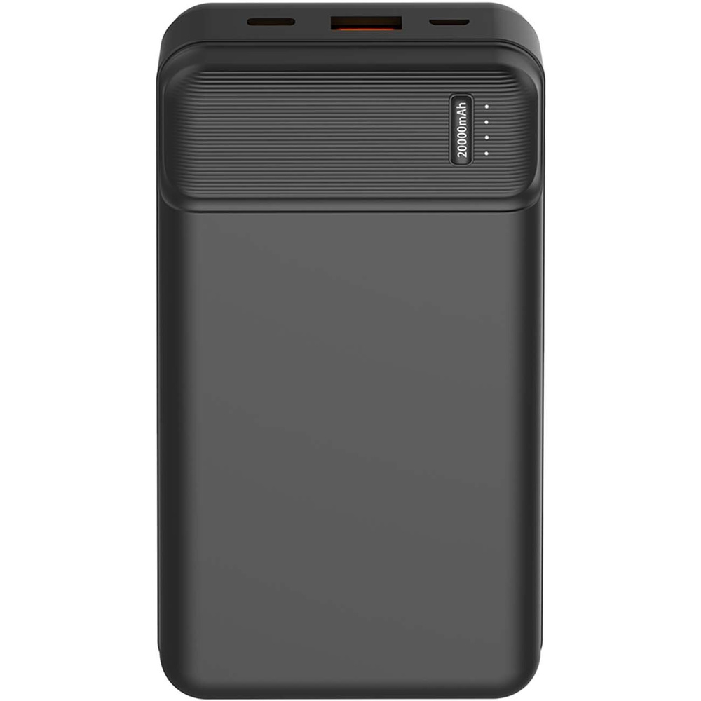 Carmega Внешний аккумулятор 20000mAh Charge PD20 black (CAR-PB-204-BK), 20000 мАч, черный  #1