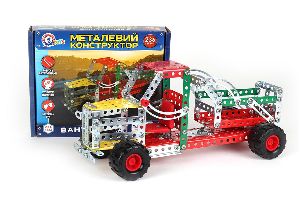 Конструктор Technok Toys Грузовик 236деталей #1