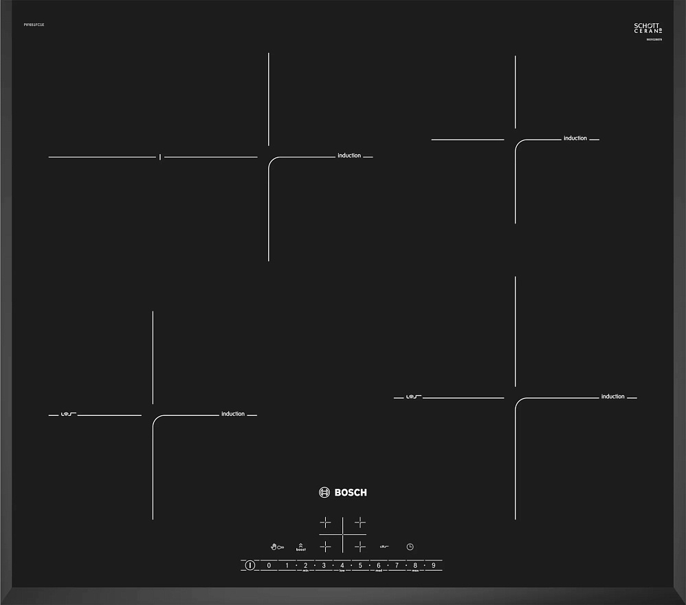 Индукционная варочная панель Bosch PIF651FC1E #1