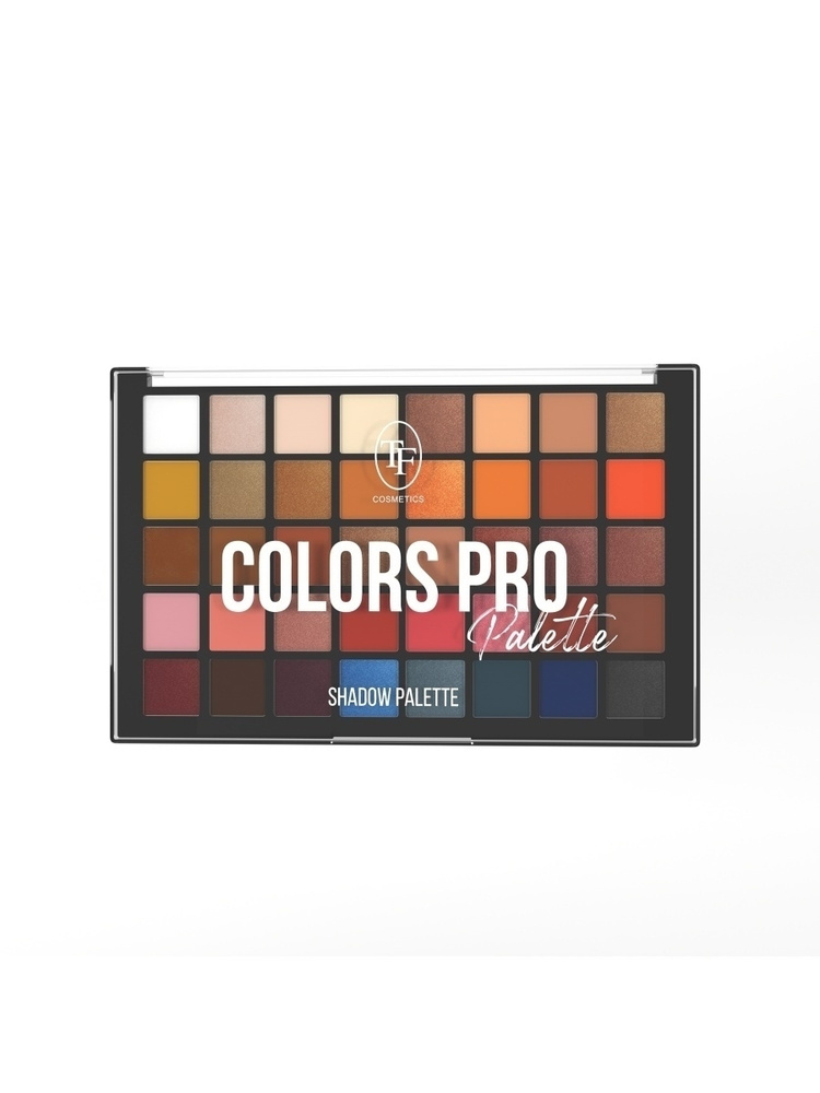 TF Палетка теней для век CTE40 COLORS PRO PALETTE / 40 оттенков / матовые / металлик / перламутровые #1