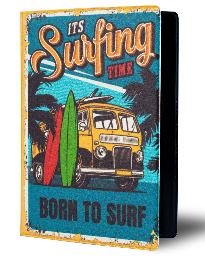 Обложка на паспорт "Серфинг" #1
