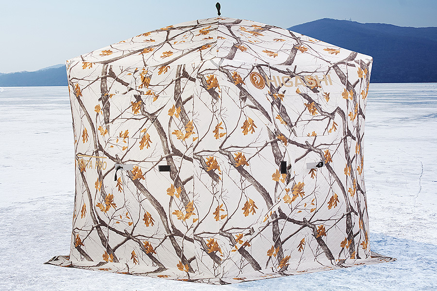 Палатка для рыбалки 6-местная HIGASHI Winter Camo Penta Pro,зимняя,3 слоя, -35 градусов  #1