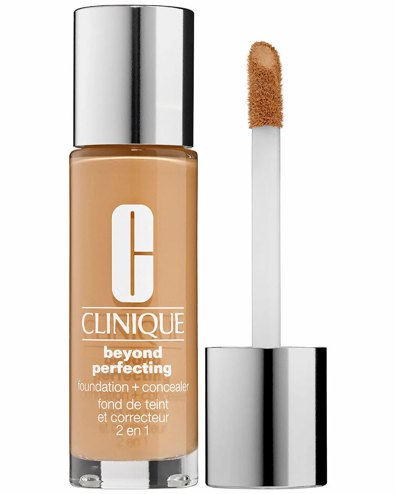 Clinique / Тональная основа и консилер Clinique 2в1 Beyond Perfecting Foundation and Concealer оттенок #1