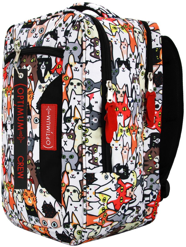 Рюкзак сумка чемодан для Райанэйр ручная кладь 40 20 25 см 20 литров Optimum Ryanair BL, зверополис  #1