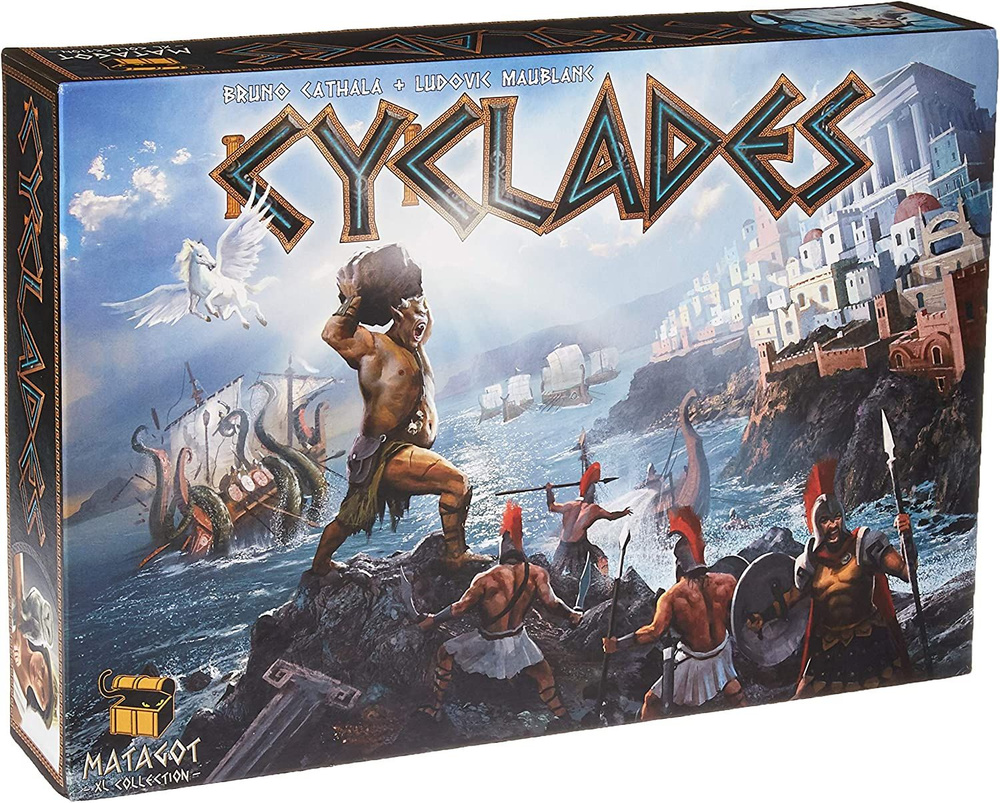 Настольная игра Киклады (Cyclades) на английском языке - купить с доставкой  по выгодным ценам в интернет-магазине OZON (691638094)