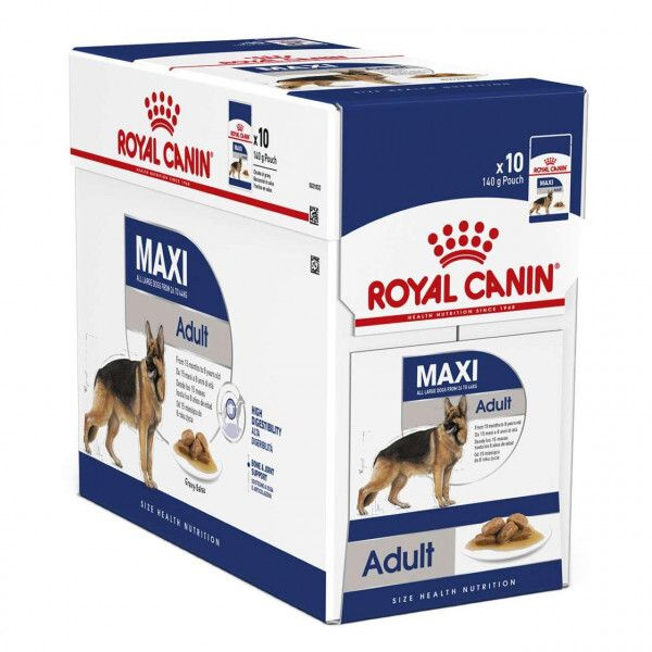 Royal Canin MAXI ADULT Полнорационный влажный корм для взрослых собак крупных размеров, 10 шт  #1