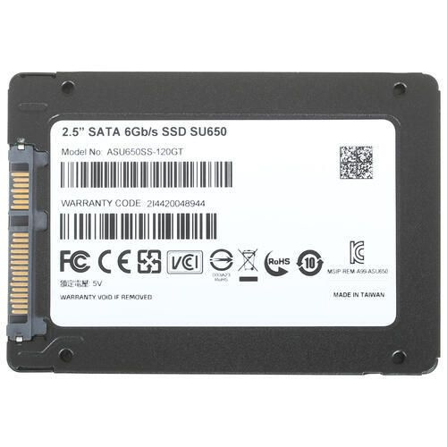 ADATA 120 ГБ Внутренний SSD-диск SU650 (ASU650SS-120GT-R) (ASU650SS-120GT-R) #1