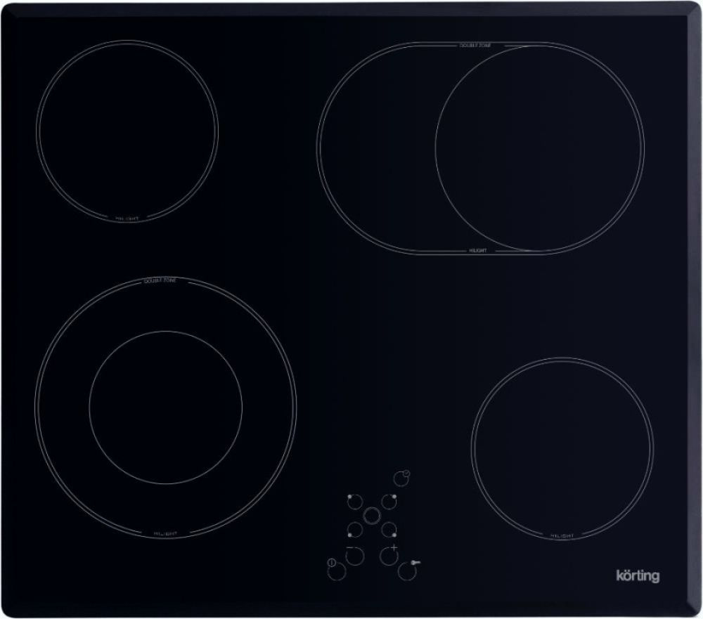 Korting Электрическая варочная панель электрическая варочная HK 62051 B, черный  #1