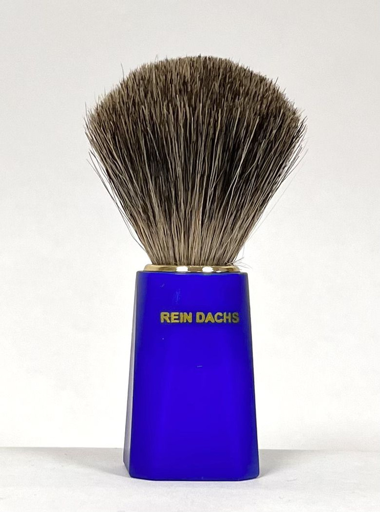 SPOKAR Помазок для бритья 8315/166/P Натуральная щетина. Барсук, цвет ручки Синий  #1