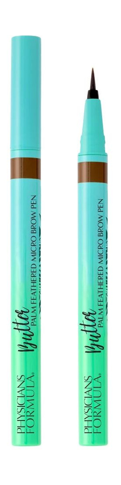 PHYSICIANS FORMULA Лайнер для бровей Butter Palm Feathered Micro Brow Pen, 0,5 мл, Универсальный коричневый #1