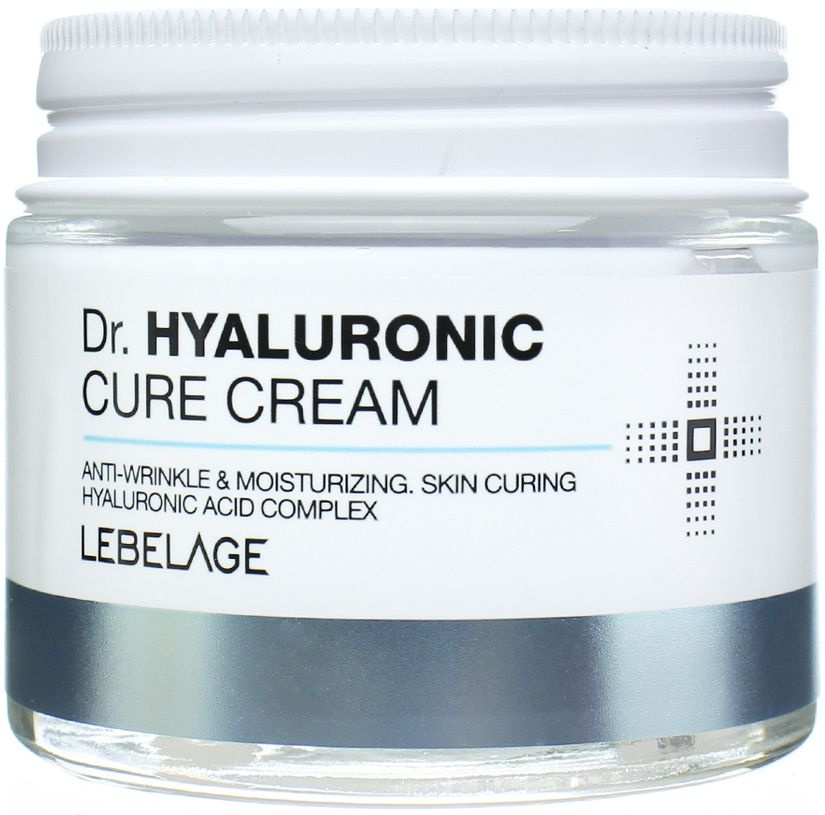 Lebelage Крем для лица увлажняющий с гиалуроновой кислотой Dr. Hyaluronic Cure Cream, 70 мл  #1