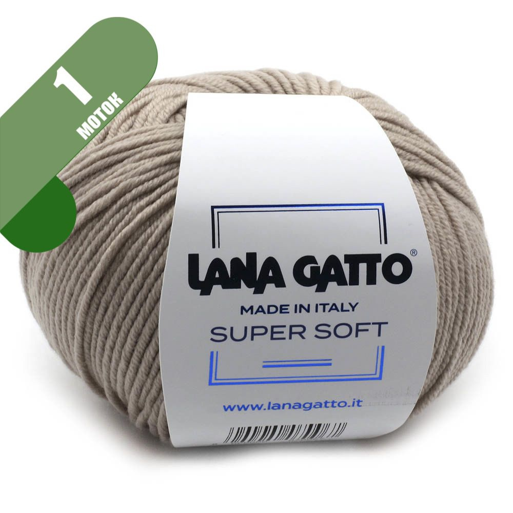 Пряжа Lana Gatto Super Soft 14466 Нюд 1 моток (Меринос Лана Гатто Супер Софт 14466)  #1