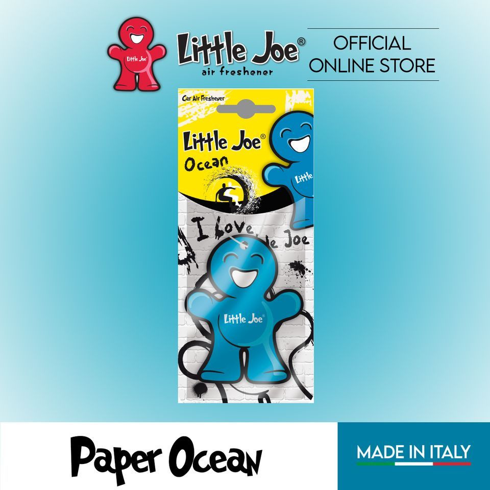 Ароматизатор бумажный подвесной человечек Little Joe Paper Ocean, Океанский бриз  #1