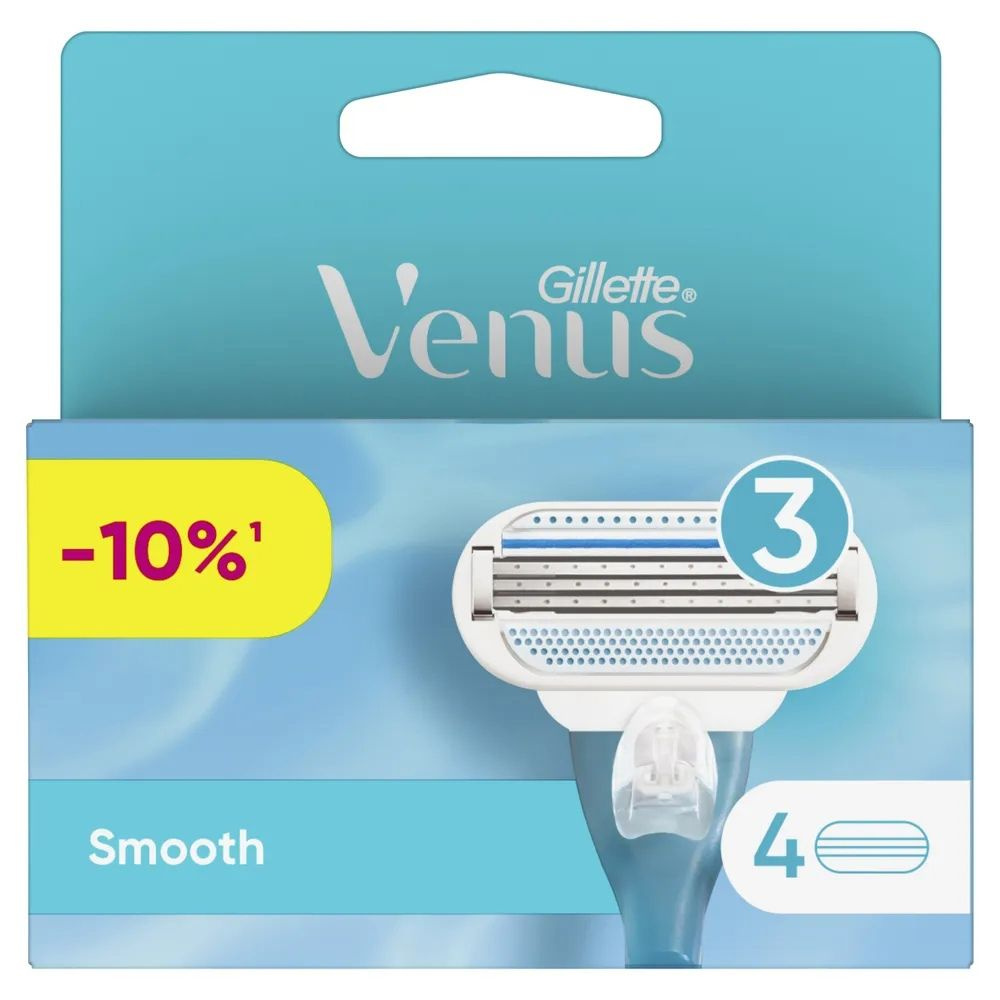 Кассеты для бритья Gillette Venus, 4 шт #1