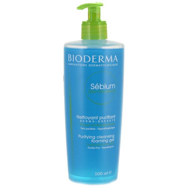 Bioderma Мусс Себиум очищающий для жирной и комбинированной кожи 500 мл  #1