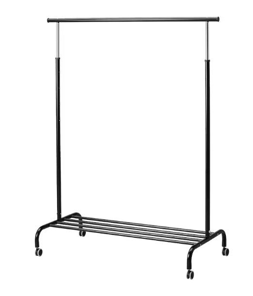 IKEA Вешалка-рейл напольная х 111 см х 51 см #1