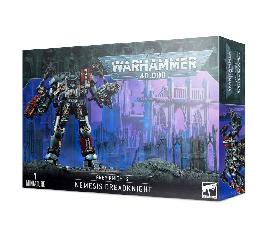 Модель для сборки Warhammer 40000 Grey Knights Nemesis Dreadknight #1