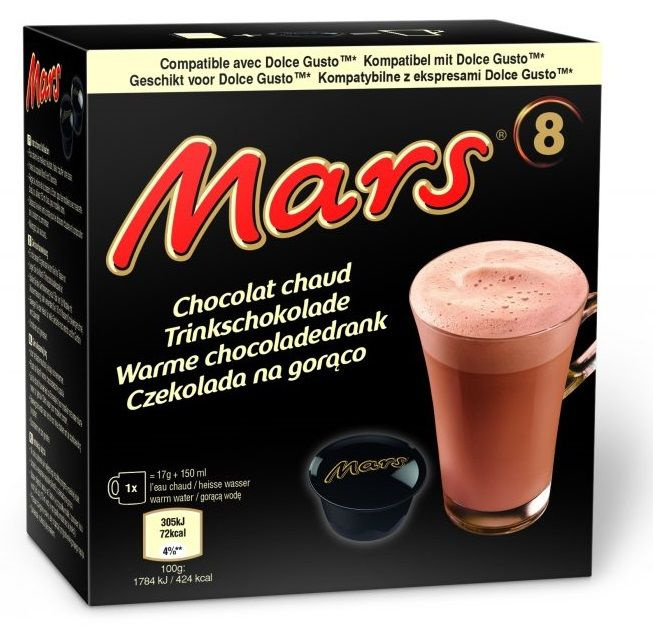 Горячий шоколад Mars в Dolce Gusto капсулах, 8 капсул #1