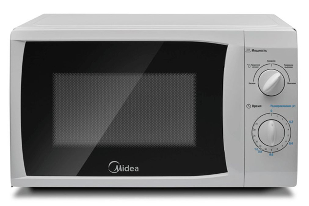 Микроволновая печь Midea СВЧ-печь MM720CFB 700W белый(700 Вт,20 л ...