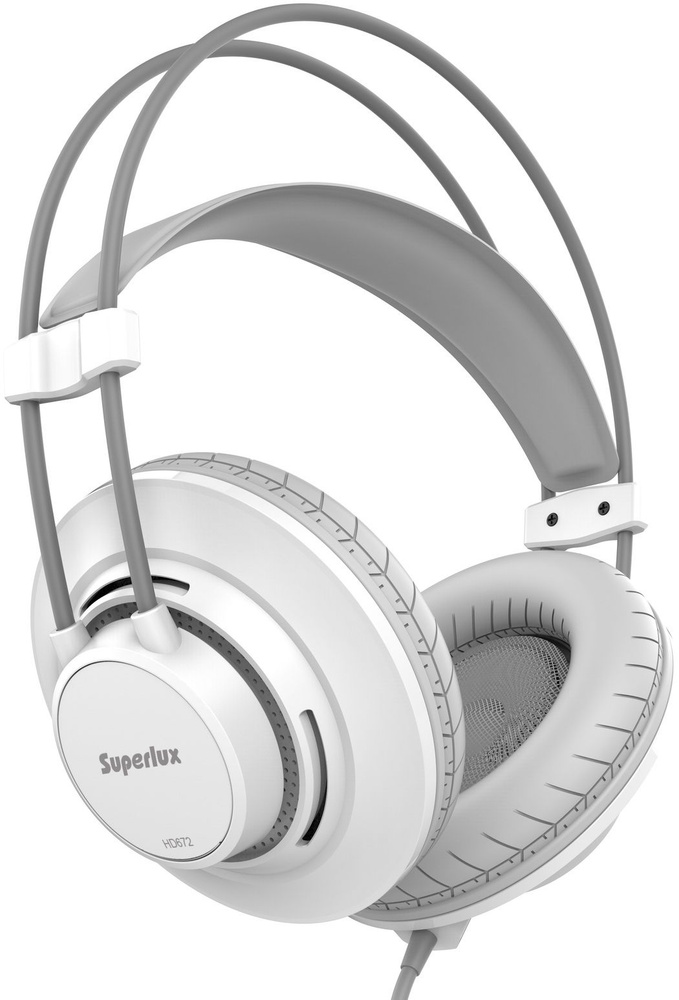 Наушники мониторные студийные SUPERLUX HD672 White #1