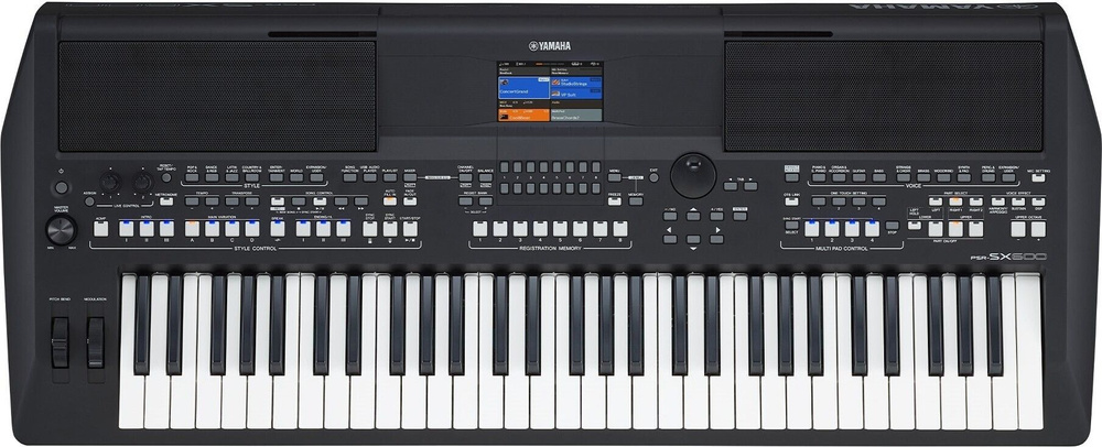 Синтезатор Yamaha PSR-SX600 с адаптером питания #1