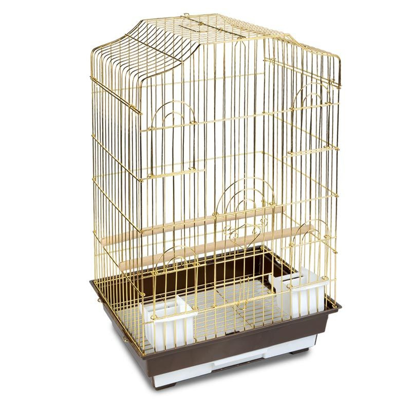 Triol Клетка 6112G для птиц, золото, 465х360х710мм #1