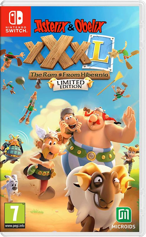 Игра Asterix & Obelix XXXL: The Ram From Hibernia. Limited Edition (Nintendo Switch, Русские субтитры) #1
