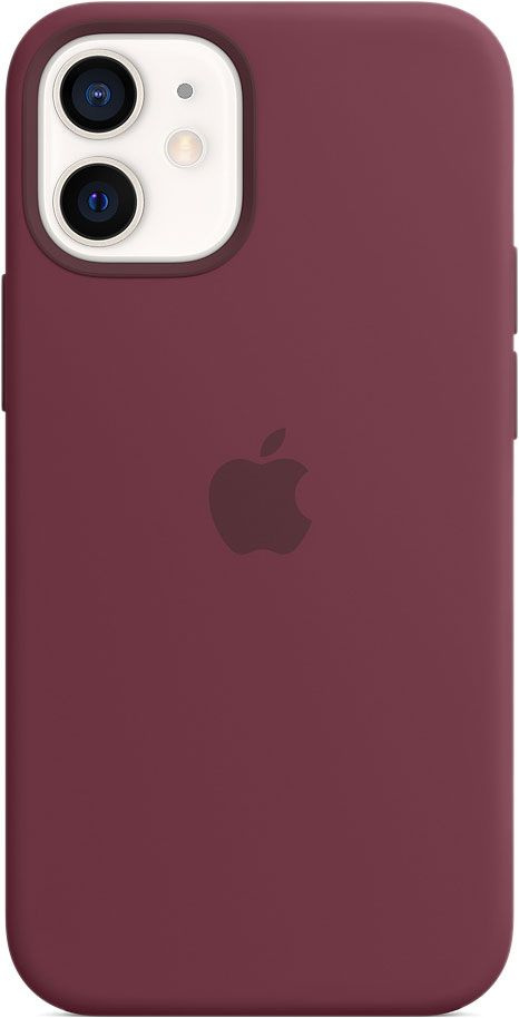 Чехол силиконовый Apple iPhone 12 mini Silicone Case Plum (Сливовый) MHKQ3ZM/A  #1