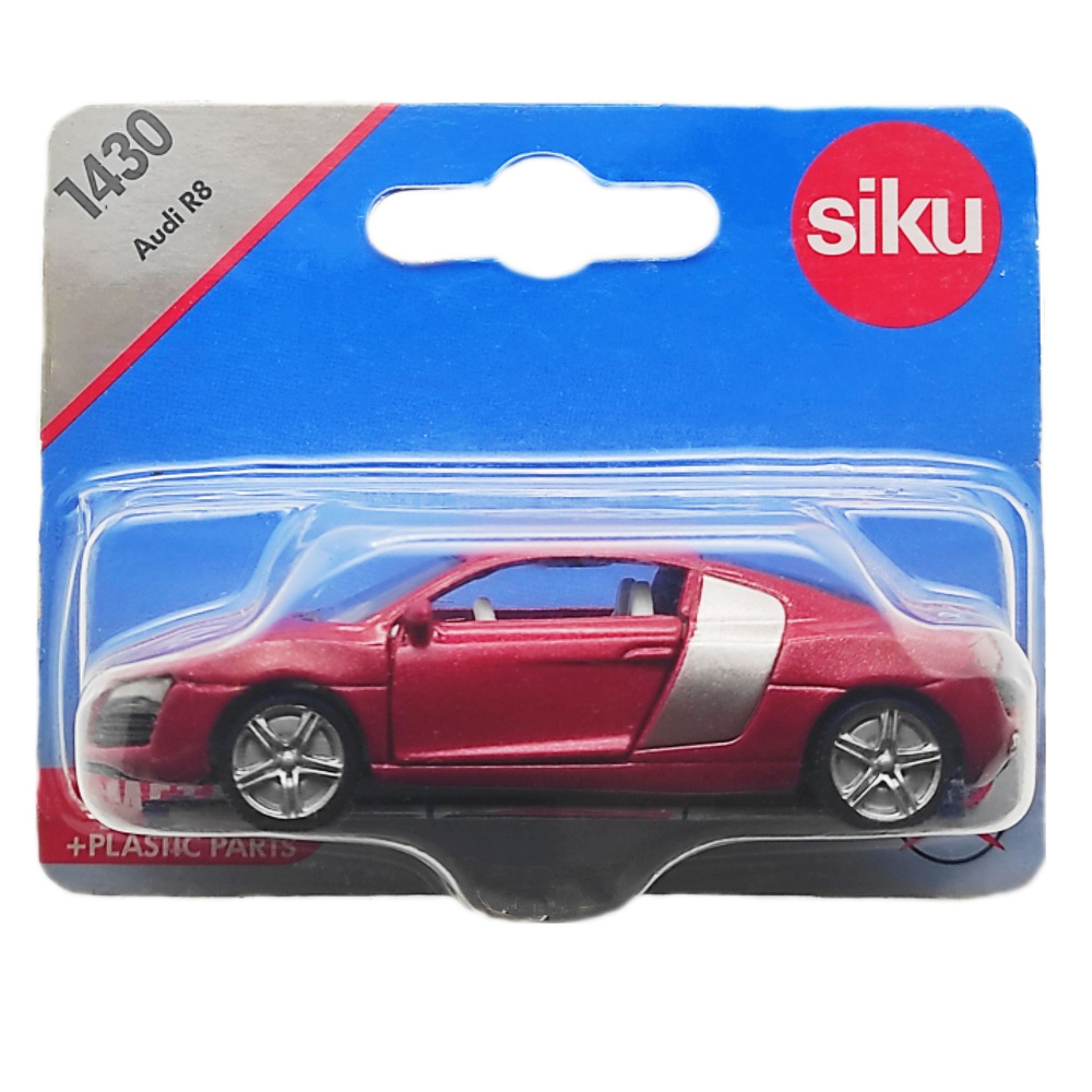 Машинка 1:64 Ауди R8 AUDI R8 - Siku1430 - металлическая, коллекционная - игрушка для мальчика / сику #1