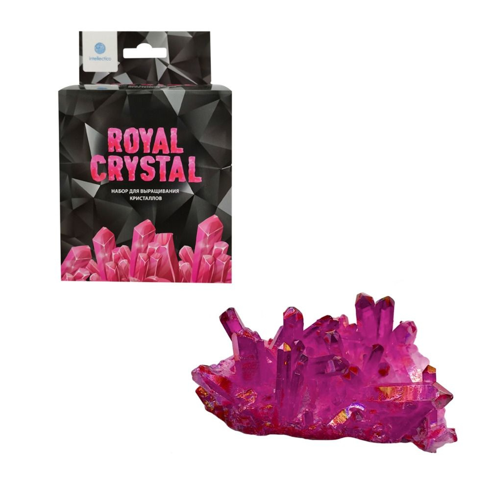 Набор для опытов Intellectico Royal Crystal выращивание кристаллов  #1