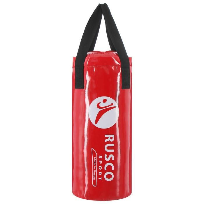 Мешок боксерский Rusco sport Boxer, вес 8 кг, 55 см, d 25 см, цвет красный (5296889)  #1