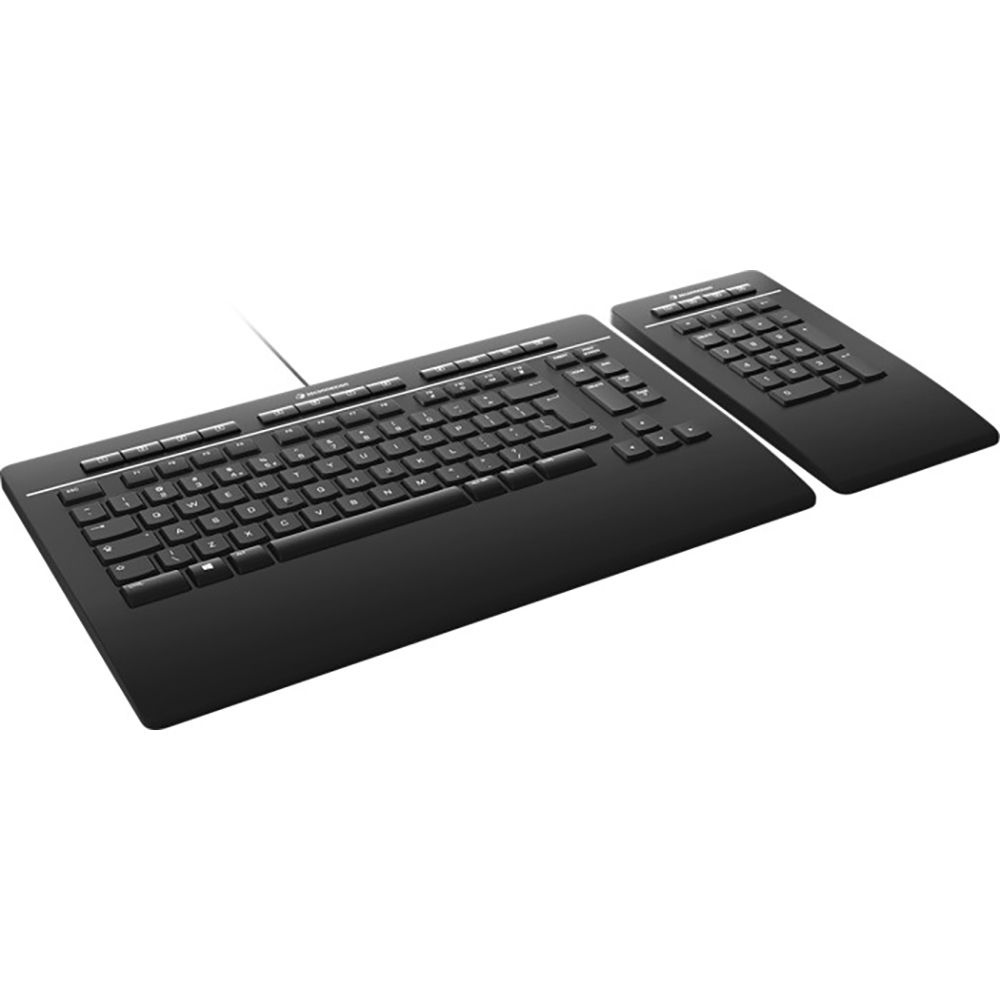 Клавиатура 3DX-700092 3Dconnexion Keyboard Pro with Numpad, US-International (QWERTY) #1