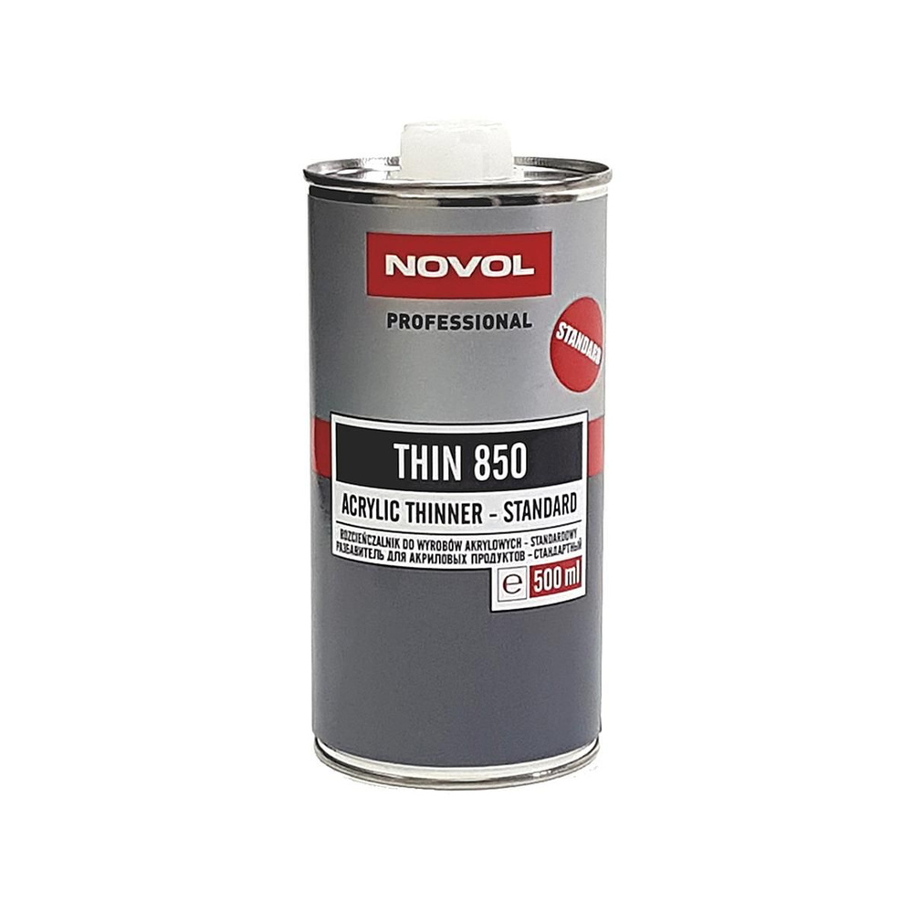 NOVOL Thin 850 Acrylic Standart Стандартный разбавитель для акриловых продуктов (акриловых автоэмалей, #1