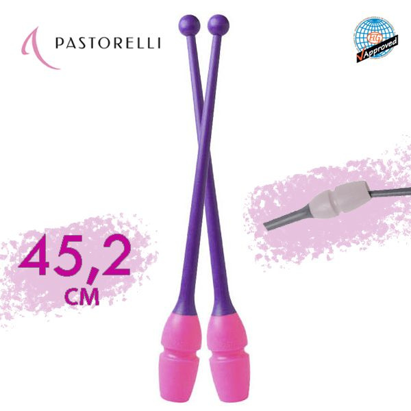 Булавы PASTORELLI 45,2см. 02621 Розово-фиолетовый "MASHA" FIG #1