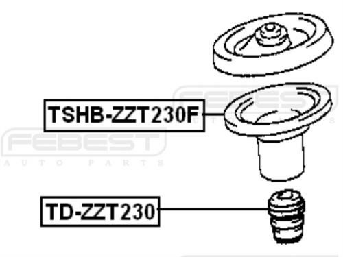 SAFEBEST Амортизатор подвески, арт. TSHBZZT230F #1
