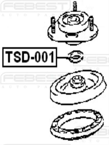 SAFEBEST Амортизатор подвески, арт. TSD001 #1