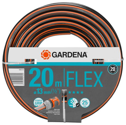 Шланг Gardena Comfort FLEX армированный с ребристым профилем 13 мм., 20 м 18033-20  #1
