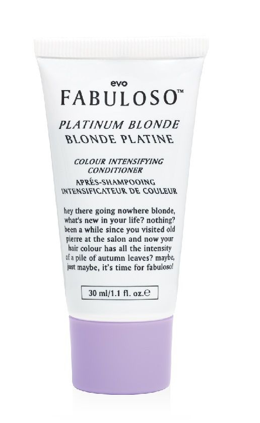 EVO fabuloso Platinum Blonde Интенсивный тонирующий бальзам-уход Платинум Блонд, 30 мл  #1