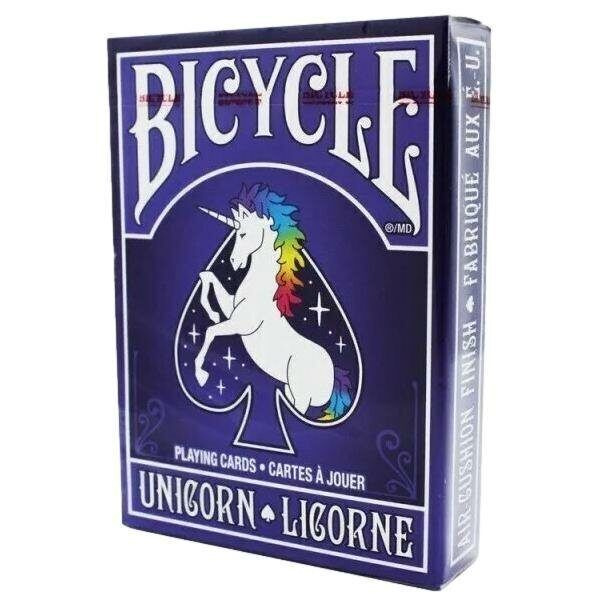 Карты игральные 54 шт. Bicycle Unicorn, Licorne, пластиковое покрытие  #1