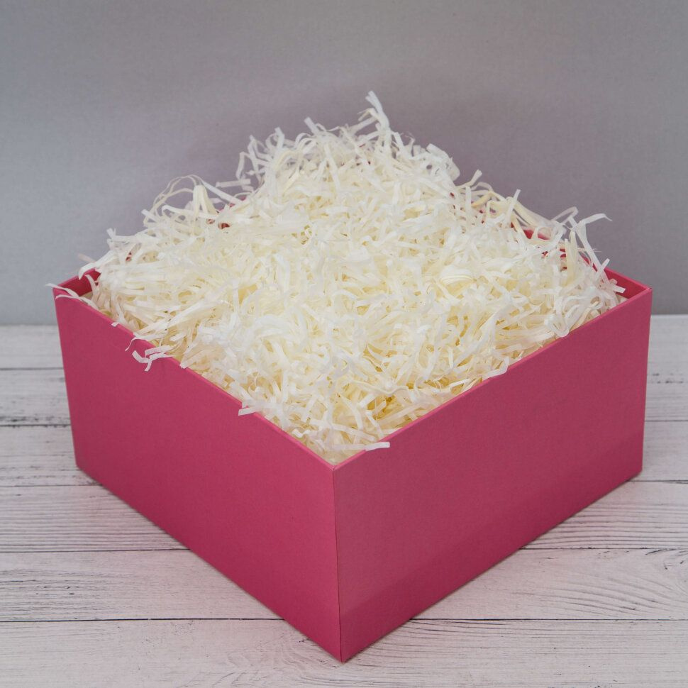 Декоративный наполнитель для коробок (тишью) для упаковки подарков на новый год и день рождения бумажный #1