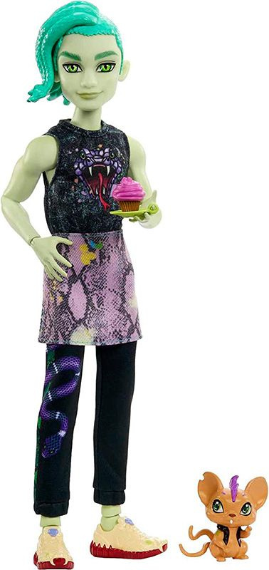 Кукла Monster High Дьюс Горгон с питомцем Deuce Gorgon #1