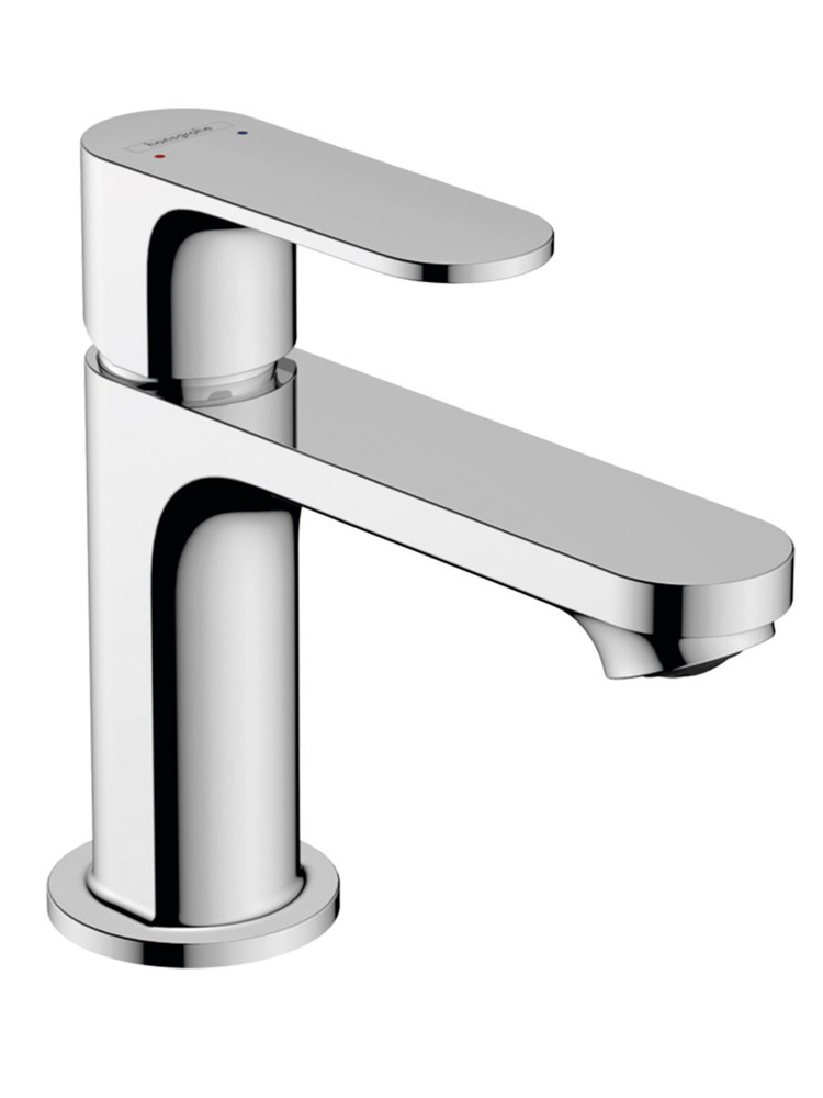 Смеситель для раковины 80, со сливным гарнитуром, хром, Hansgrohe Rebris S 72510000  #1