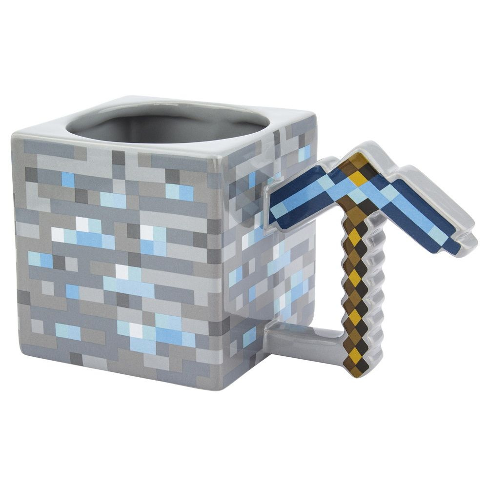 3D кружка Minecraft Pickaxe Mug, 550 мл #1