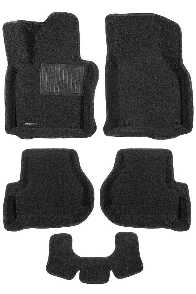 Коврики в салон для SKODA Octavia A5 (2004-/2009-) /VW Golf 5-6 /Jetta (2005-2010) Euromat 3D Business #1