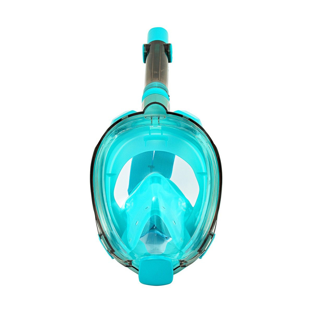 Полнолицевая маска для подводного плавания SARGAN Галактика Премиум цвет бирюзовый размер L/XL  #1