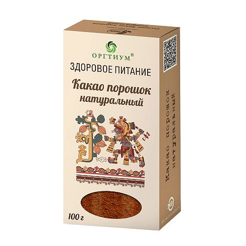 Какао-порошок экологический, Оргтиум, 100 г #1